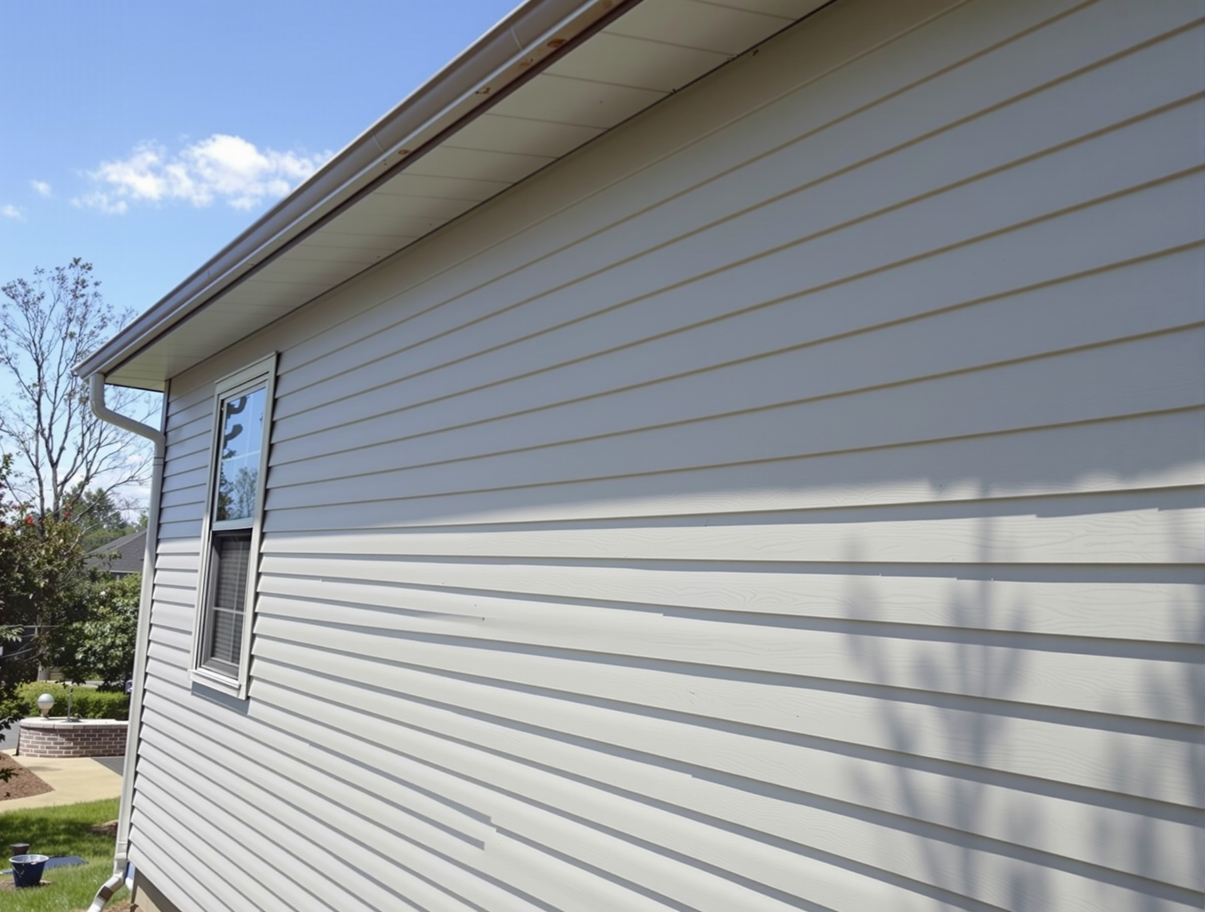After sample for Exterior surface