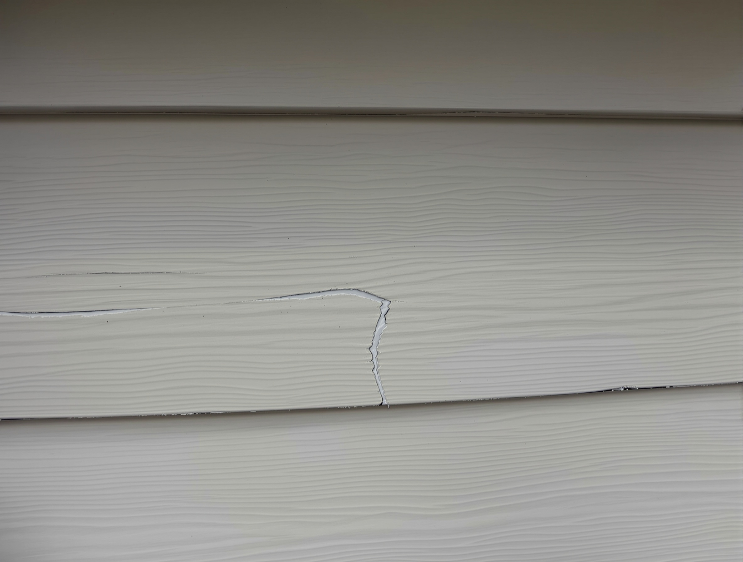 Before sample for Exterior surface
